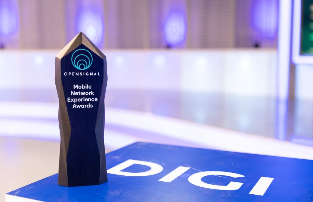 Digi ia locul întâi la 6 categorii în raportul Opensignal: video, jocuri și cel mai rapid upload pe 5G